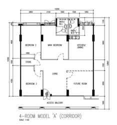 Blk 840 Jurong West Street 81 (Jurong West), HDB 4 Rooms #623182571